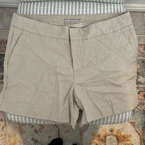 Sparkle khaki shorts